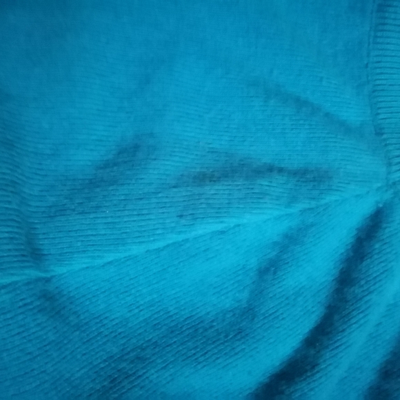 Blue wool elastic skirt - Picture 9 of 9